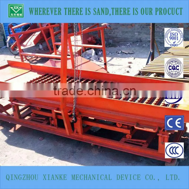 Best price small gold suction dredger