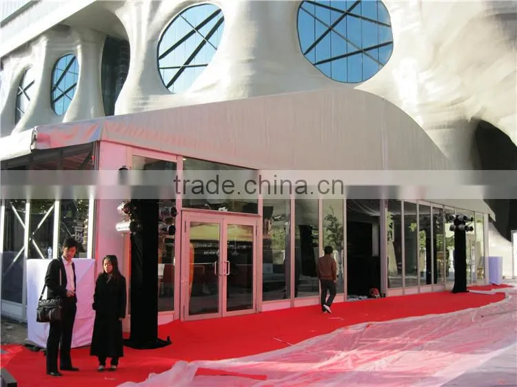 Hot sale high quality outdoor strong curve big giant tents for events cheap wedding party tents rental