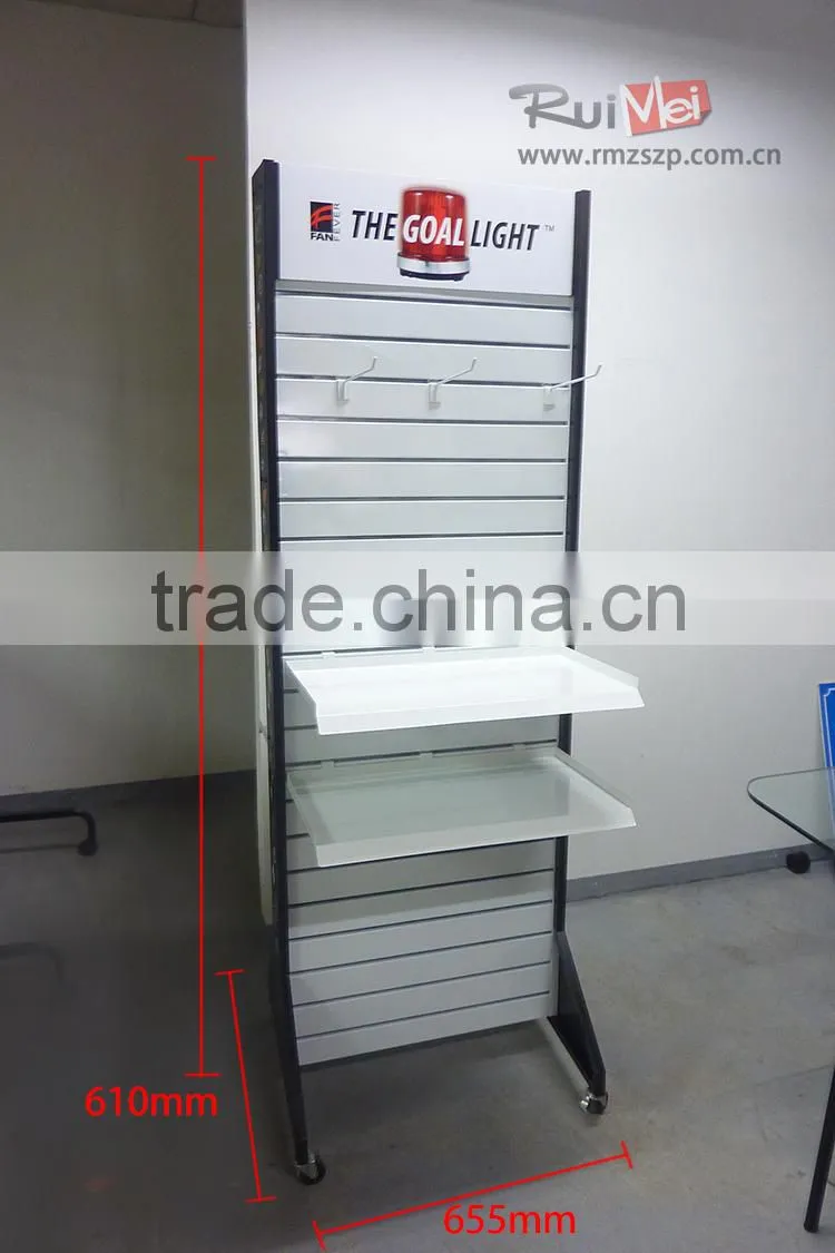 useful metal shopping mall display stand