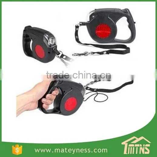 LED Light Retractable Dog Leash