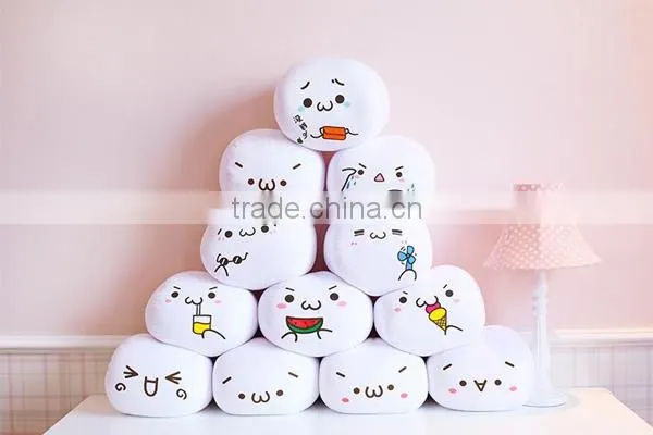 The Latest Style White Eps Beads Emoticon Cushions