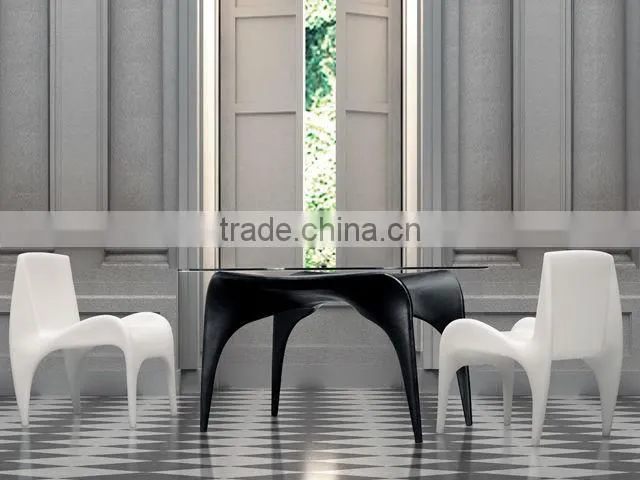 Roto Molded Plastic Chair for Dining Room LGL66-9313