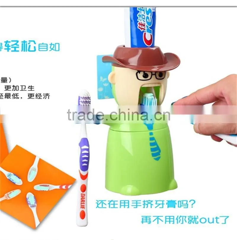 N286 Automatic toothbrush holder and toothpaste dispenser
