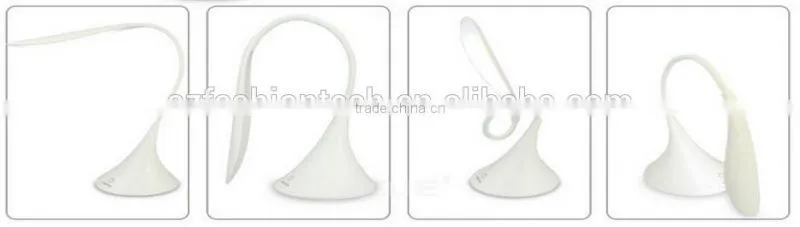 Swan LED Desk Lamp with USB Charging