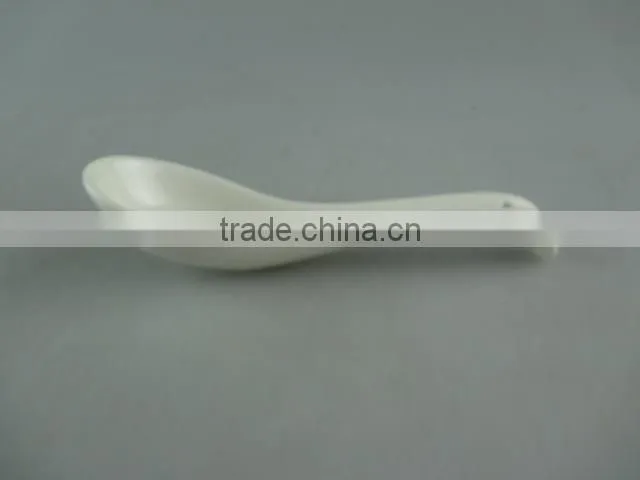 Stock ceramic spoon,cheap wholesale porcelain flatware,stoneware soup spoon