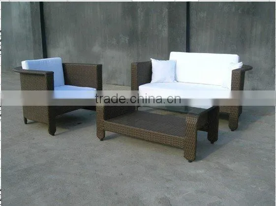 wicker rattan furniture sofa set