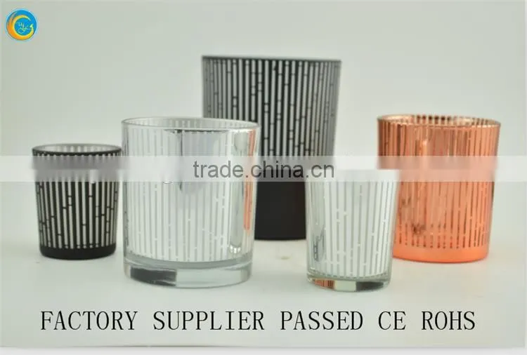 decorative cheap glass tealight holders wholesale