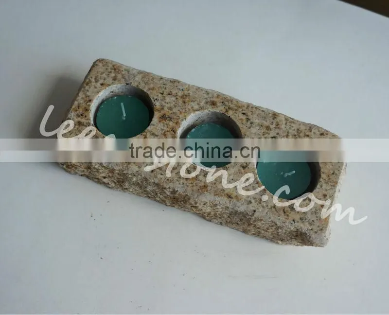 Natural stone candlesticks/candle holder