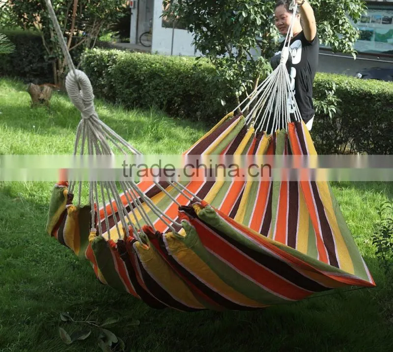 Mesh Hammock Cot Bed Mesh Net Hammock with Metal Loops for Outdoor