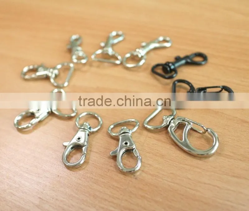 Steel Wire Form High quality End Bar Buckle with prong black color, nickel plate, Brass Plate