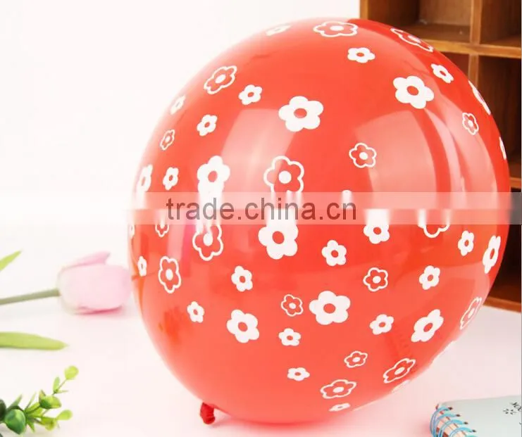 Customized 100% Natural Latex Free Balloons Birthday Wedding Decoration Party Printed Balloon