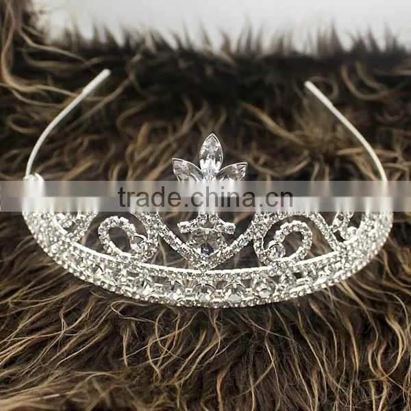 H172-061Wedding Hair Jewelry Bridal Hair Flower Headbands With Stones Halo