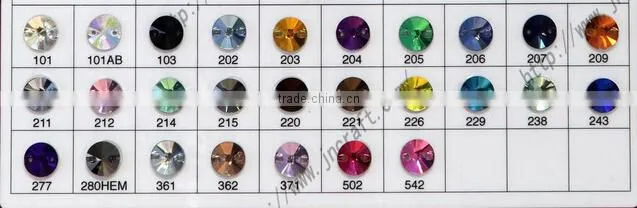 Crystal glass button for sofa decoration