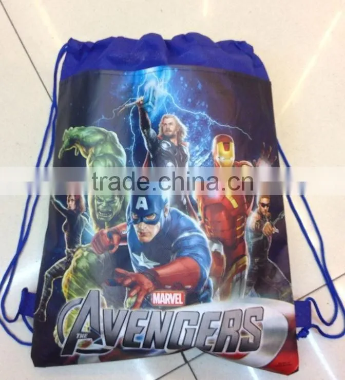 New design school bag The AVENGERS mochila school backpack have 4 design bags