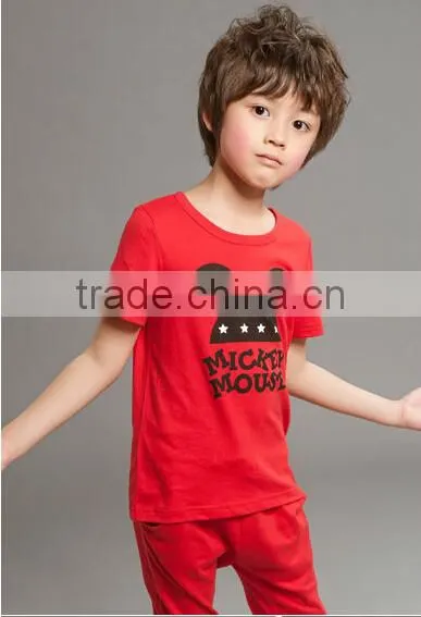 Wholesale clothes summer boy set child clothing 4