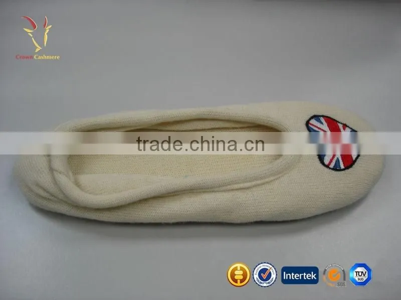 New Design Cashmere Shoes Foot Warmer Cashmere Slippers