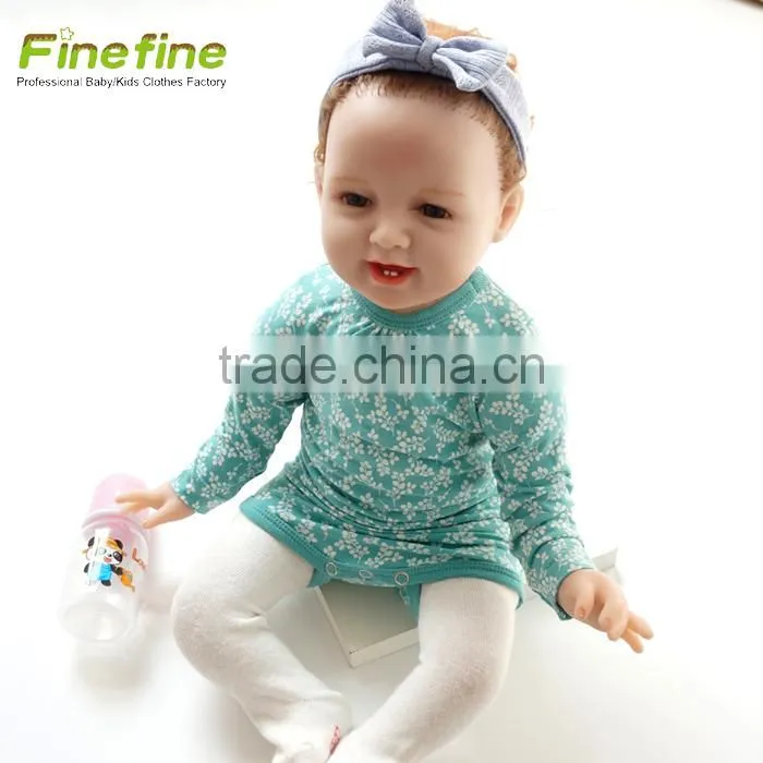 Long Sleeve Baby Clothes Winter Cotton Fall Plain Baby Rompers