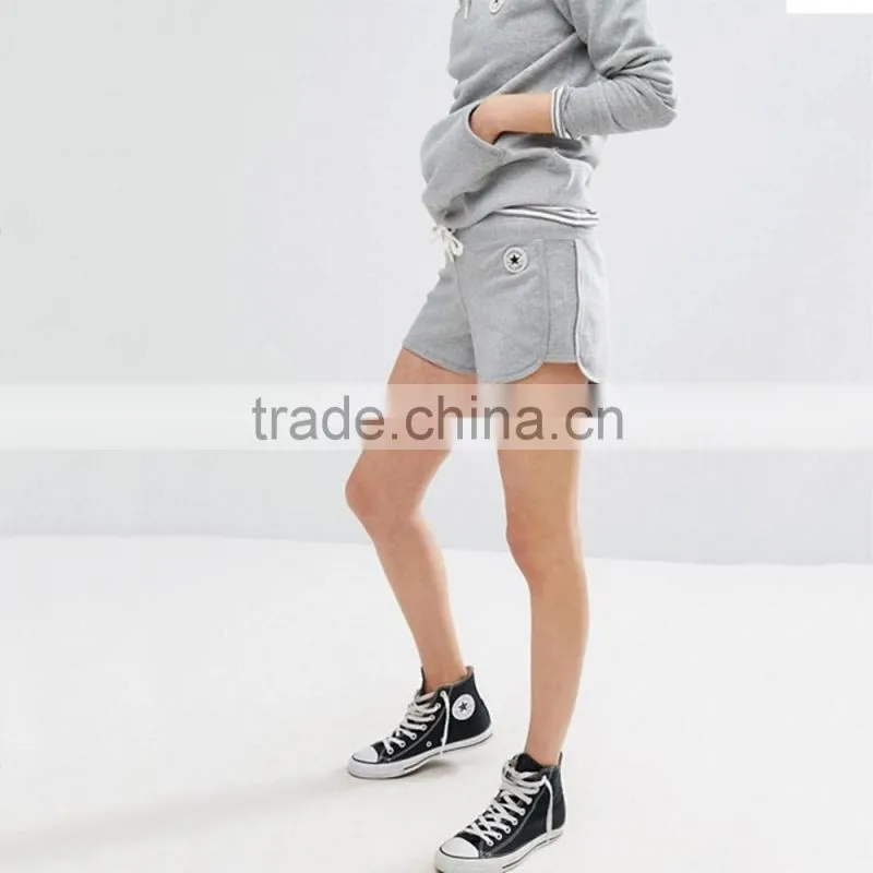 Female shorts Summer Cotton thin breathable pants home leisure fitness fertilizer increased beach pants shorts