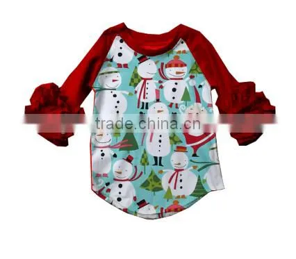 2017 spring easter day cute bunny screen print top girl clothes shirt