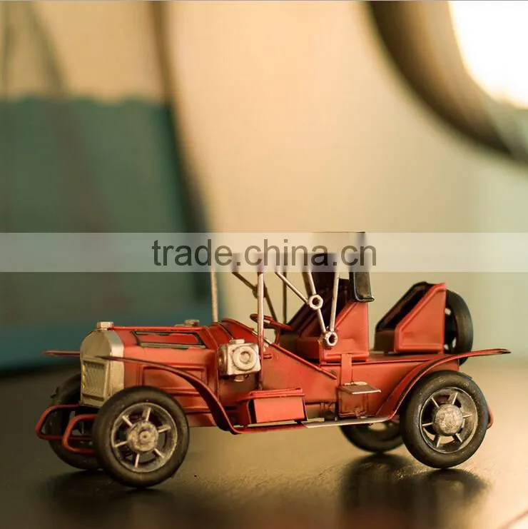 Vintage Red/Blue/White Classic Hotwheel Diecast Car