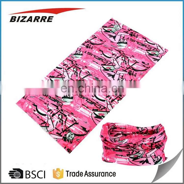 Custom Hair Cover Sublimation Quick Dry Spandex Bandana Scarf For Unisex