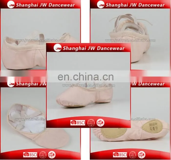Canvas Ballet Dance Shoes 2016 hop selling ballet shoes for kids and ladies