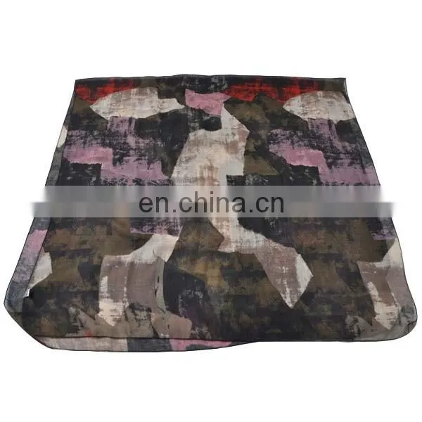 TOROS stock polyester scarf with print