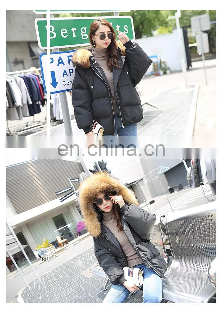 2016 Hot Style Made in China Women Short Down Parka Winter Wear Women Down Coat