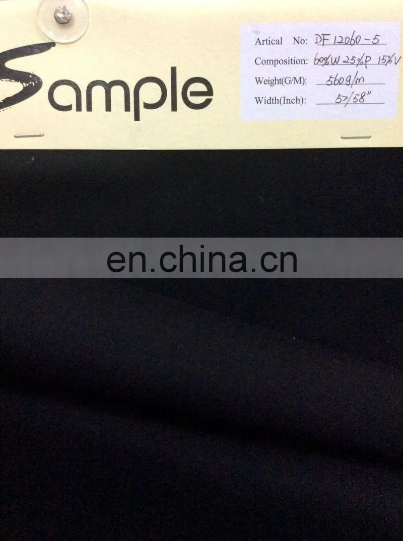 blended fabric wool polyester