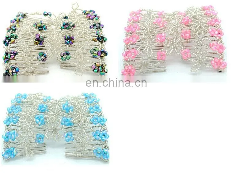 Elegant women's hair accessories metal combs