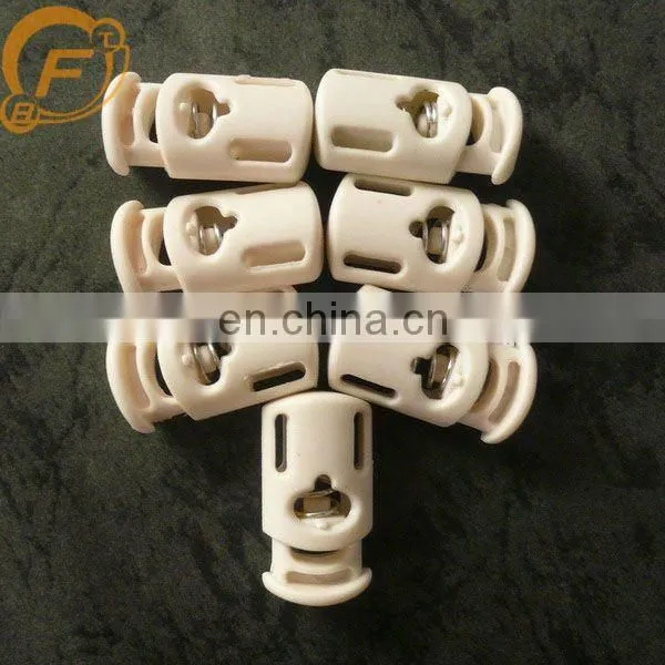 white beauty plastic toggle button for button