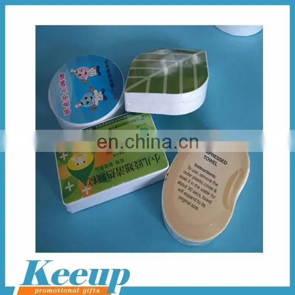 Customized sports microfiber fabric compressed towel