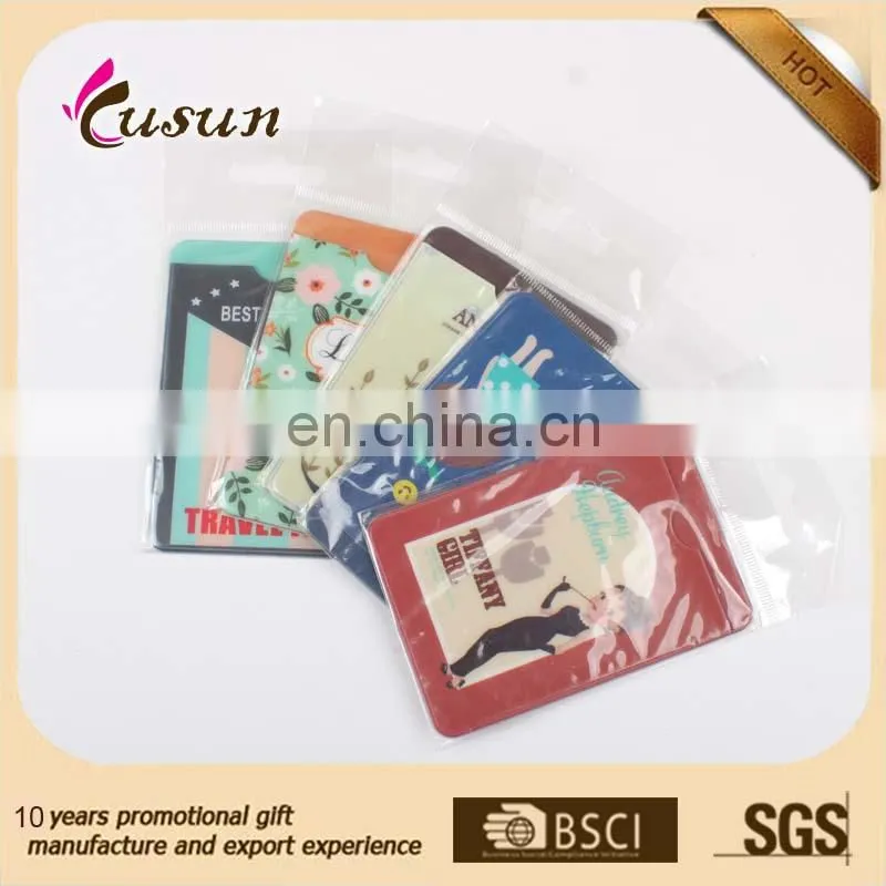 new design promotinal pvc credit card holder