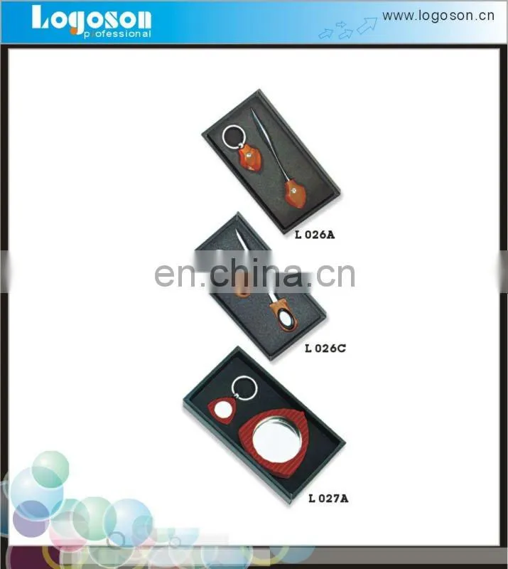 car promotional gift pu blank leather key ring