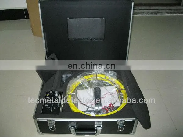7 inch LCD monitor pipe wall inspection camera with DVR and 512 transmitter TEC-Z710DL