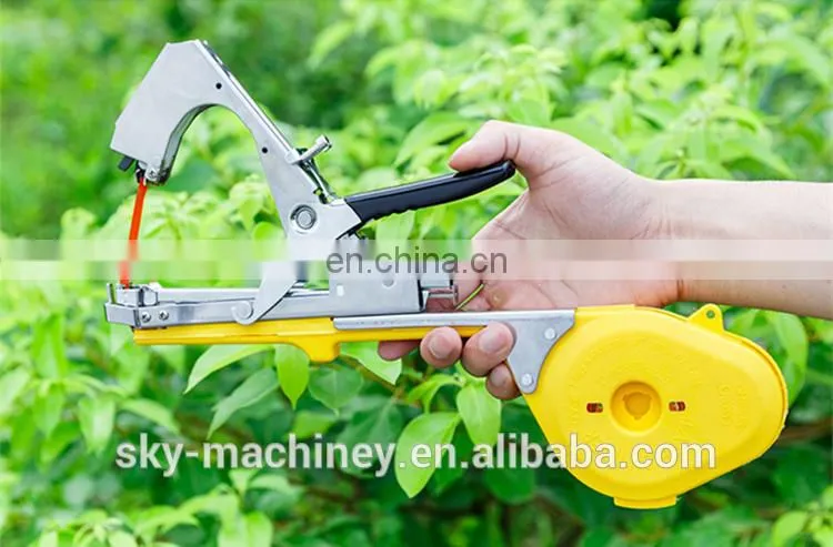 skyagri plant fixing machine vine tapetool for tomato cucumber grape capsicum