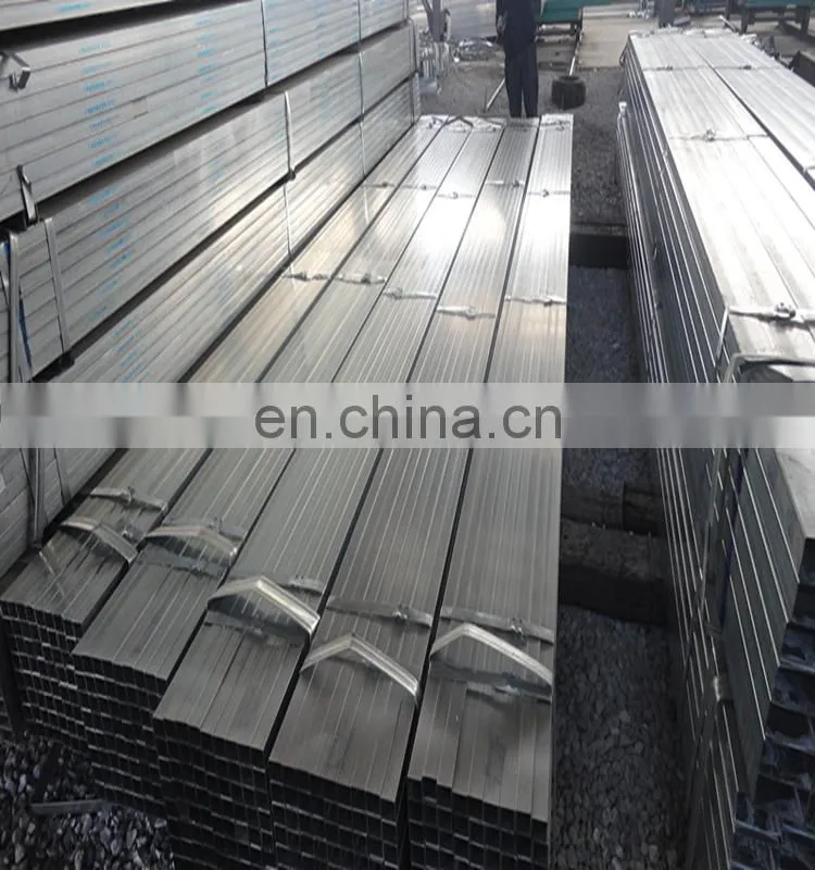 trade assurance ASTM A53/A106/Q195 galvanized steel square tube with low price from China supplier