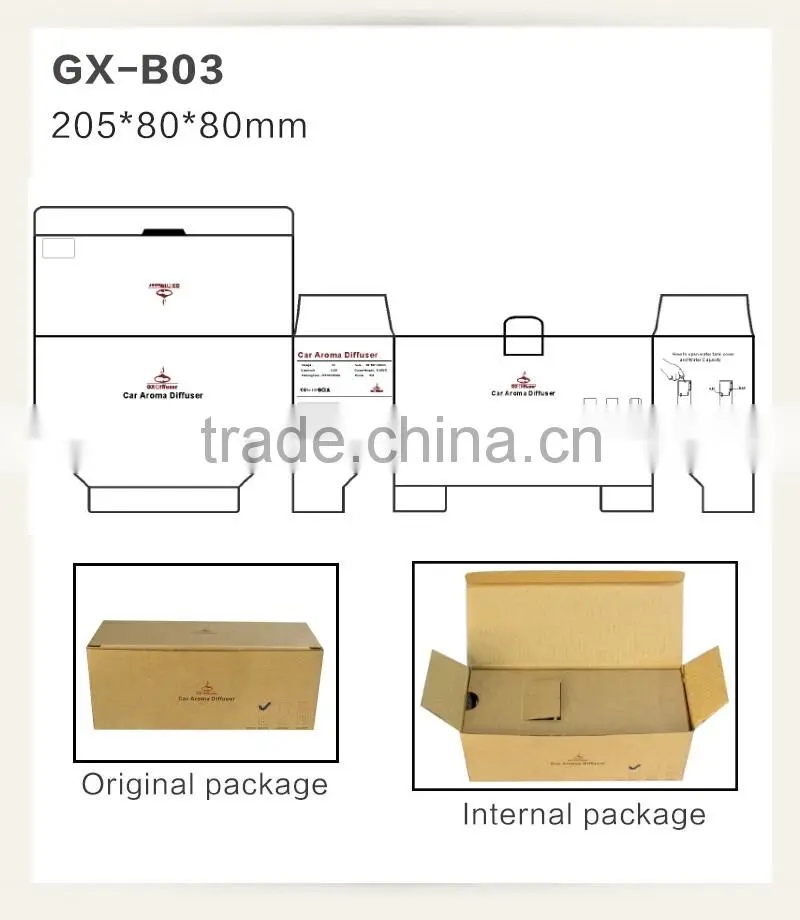 GX Diffuser GX-B03 handy nebulizer/ aromatherapy diffuser/ incense burner