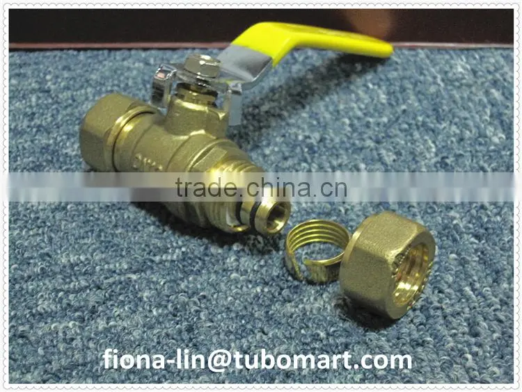 high quality ball valve with iron handle for gas pipes
