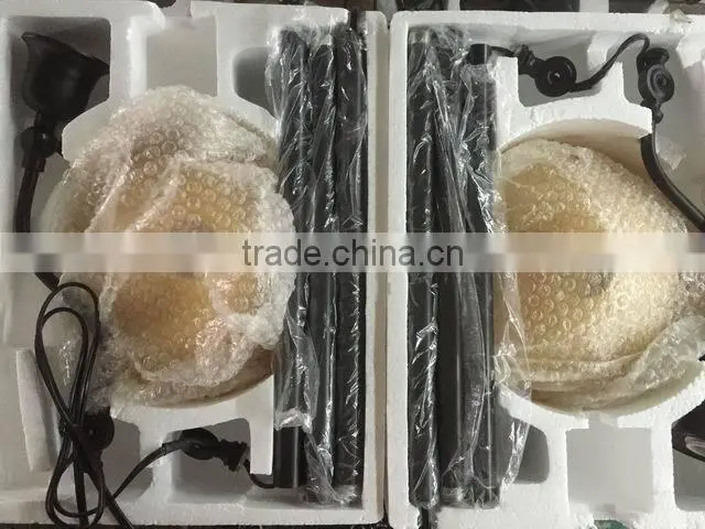 Popular Modern British Energy Saving Glass Shade Bulb Included office hotel living room Floor Lamp Light
