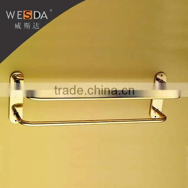 WESDA latest technology bathroom towel shelf & wall mounted towel bars