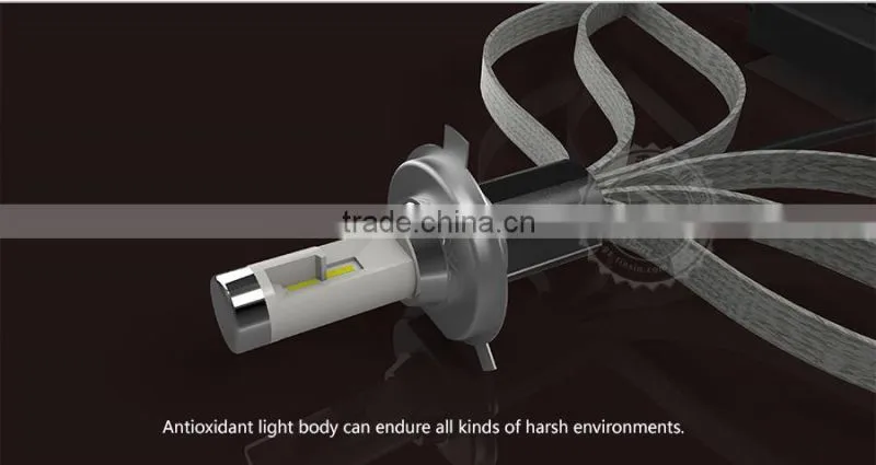 12v dc led light bulb 80w h7 auto headlamp h4 led leadlight for bus