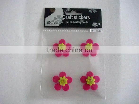 3d wedding Handmade sticker