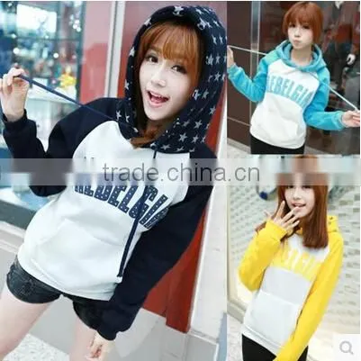 Fashion women Sweatershirt Brand Clothes / China Manufacture Custom Hoodies