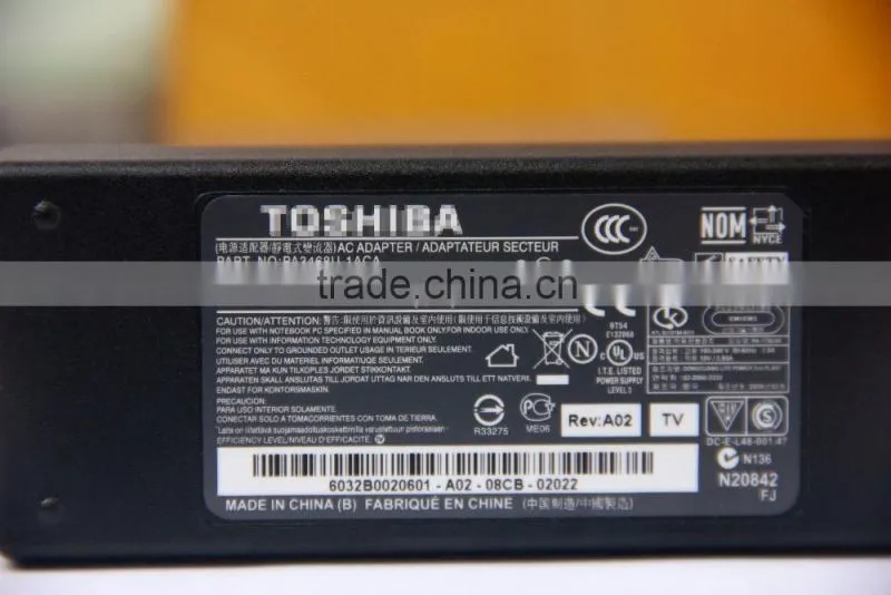 19V 3.95A Original Laptop 90W AC Power Adapter Charger for TOSHIBA PA3715U-1ACA 5.5x2.5mm
