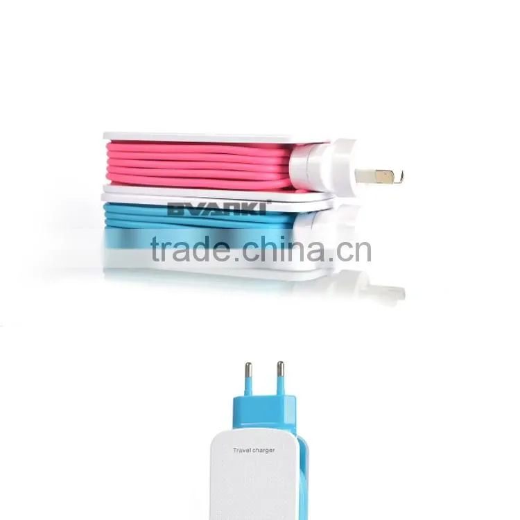 2016 New OEM high quality factory 6 port usb charger for iphone 7 US EU UK AU plug charger with multi USB wall charger