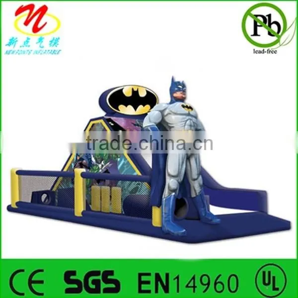 Inflatable bounce slide castle, inflatable batman combo house