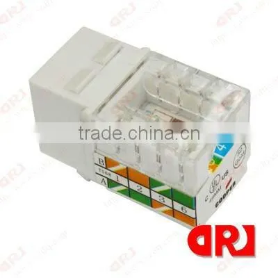 Cat5e UTP rj45 keystone jack