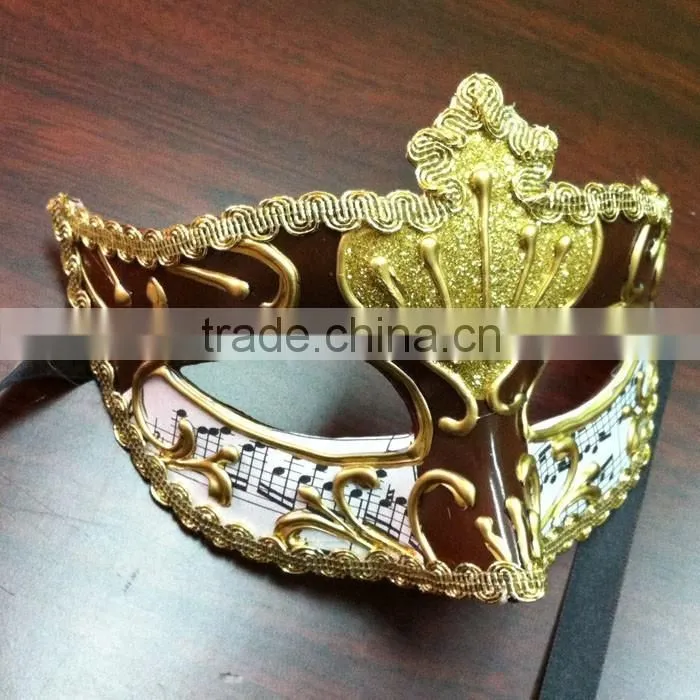 Simple Design Female Mask Plastic Mask for Party