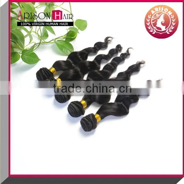 wholesaler price 100% malaysian loose wave virgin hair weaving weft